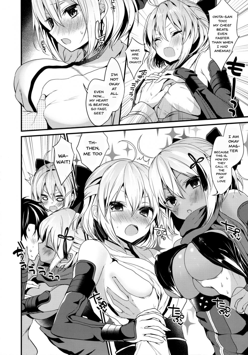 Hentai Manga Comic-Hatsujou Okita-chan And Yakimochi Okita-san-Read-6